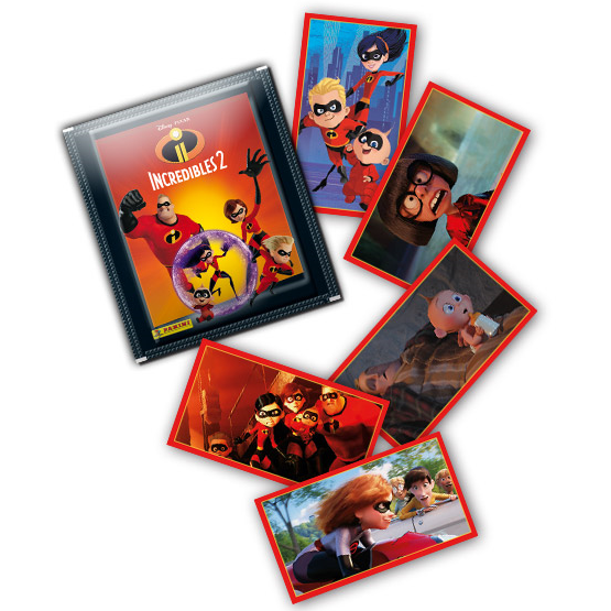 Panini Incredibles 2 Sticker Collection