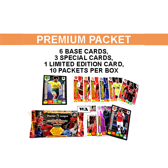 Panini Premier League Adrenalyn XL 2020 Trading Card Collection