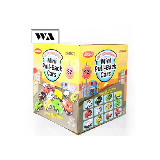 Otter Toys Mini Pull-Back Cars Series 1